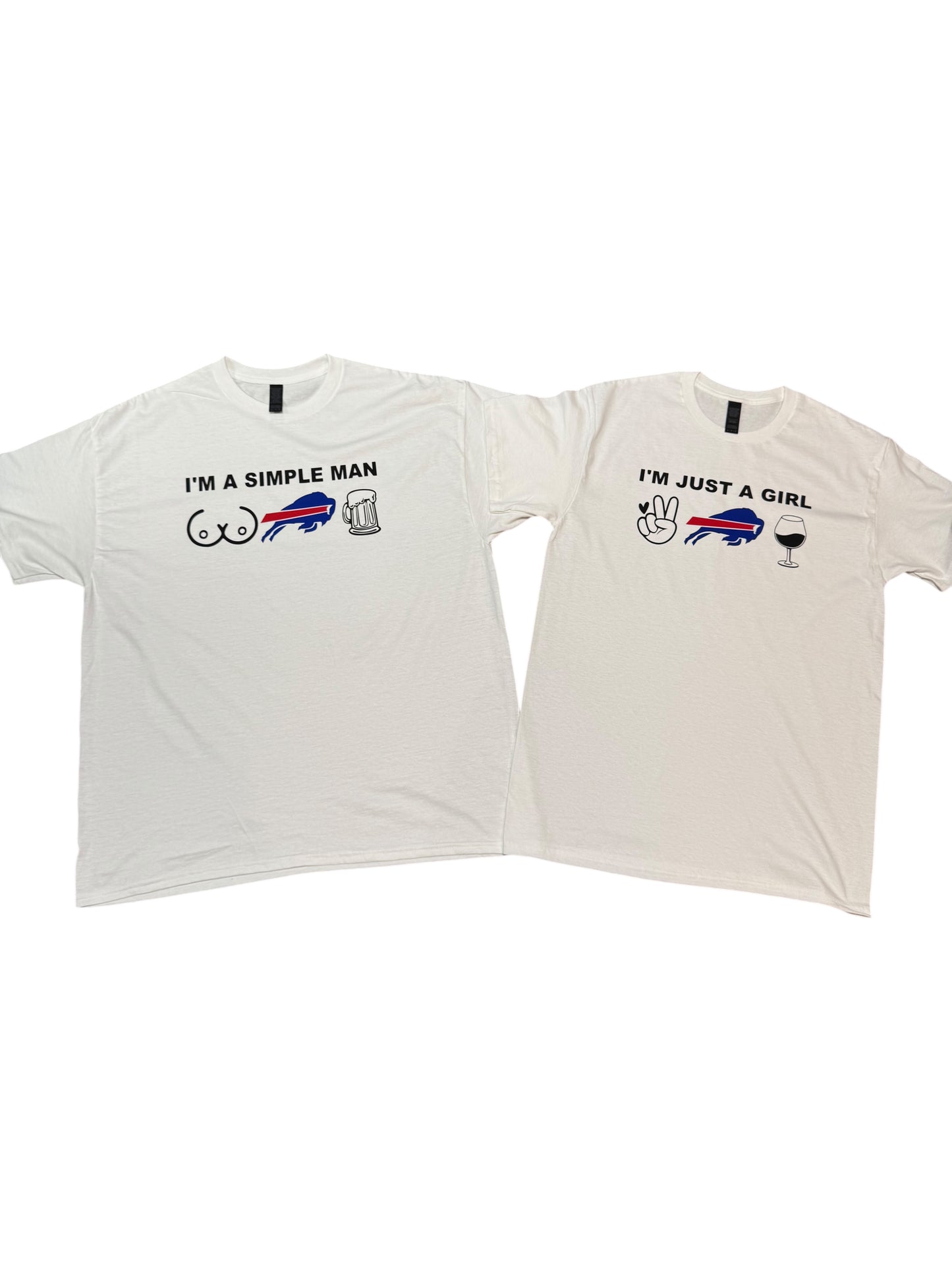 $10 Buffalo Bills T-Shirt (Available In His or Hers)