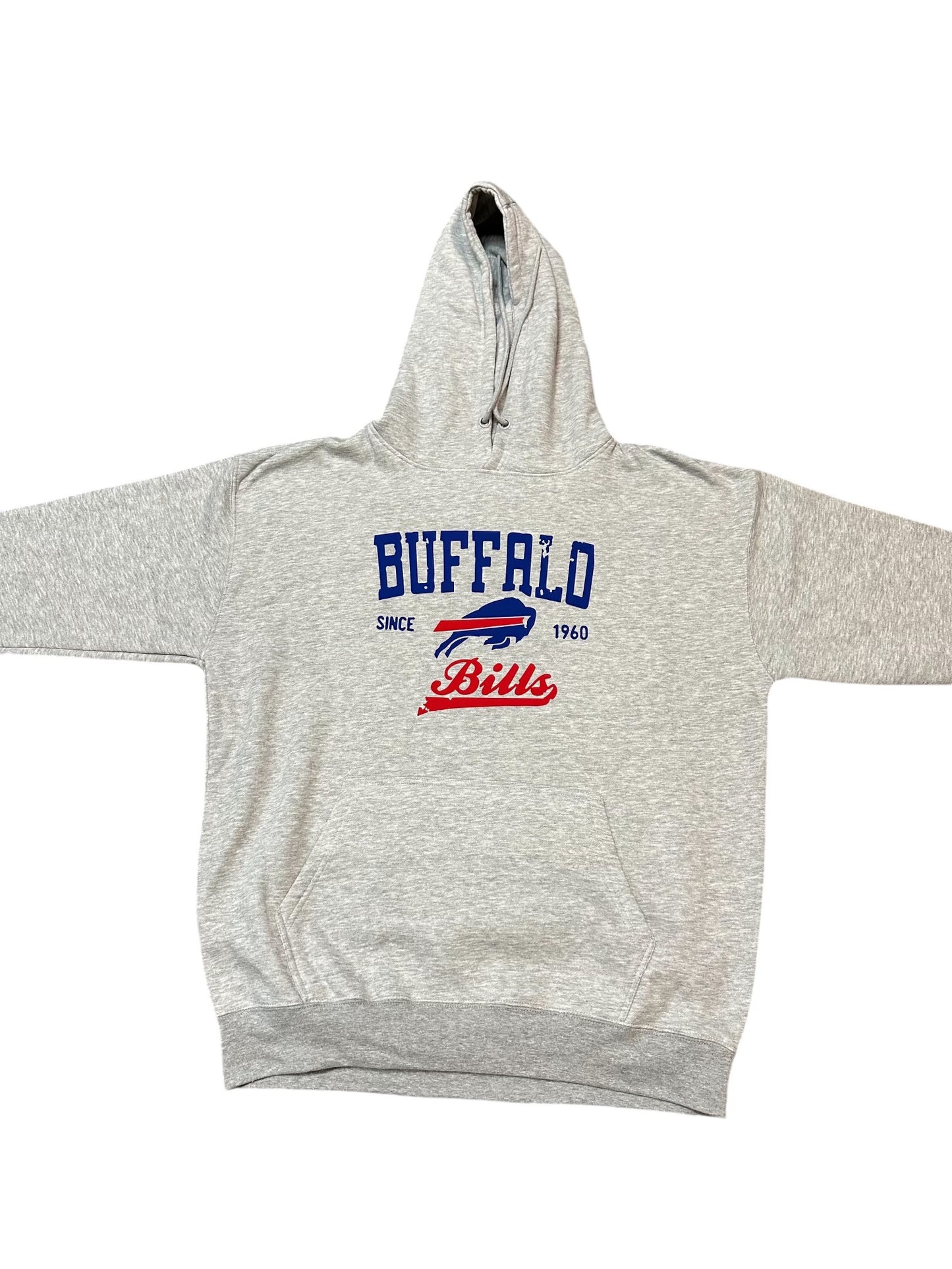 Vintage Bills Hoodie (Grey)