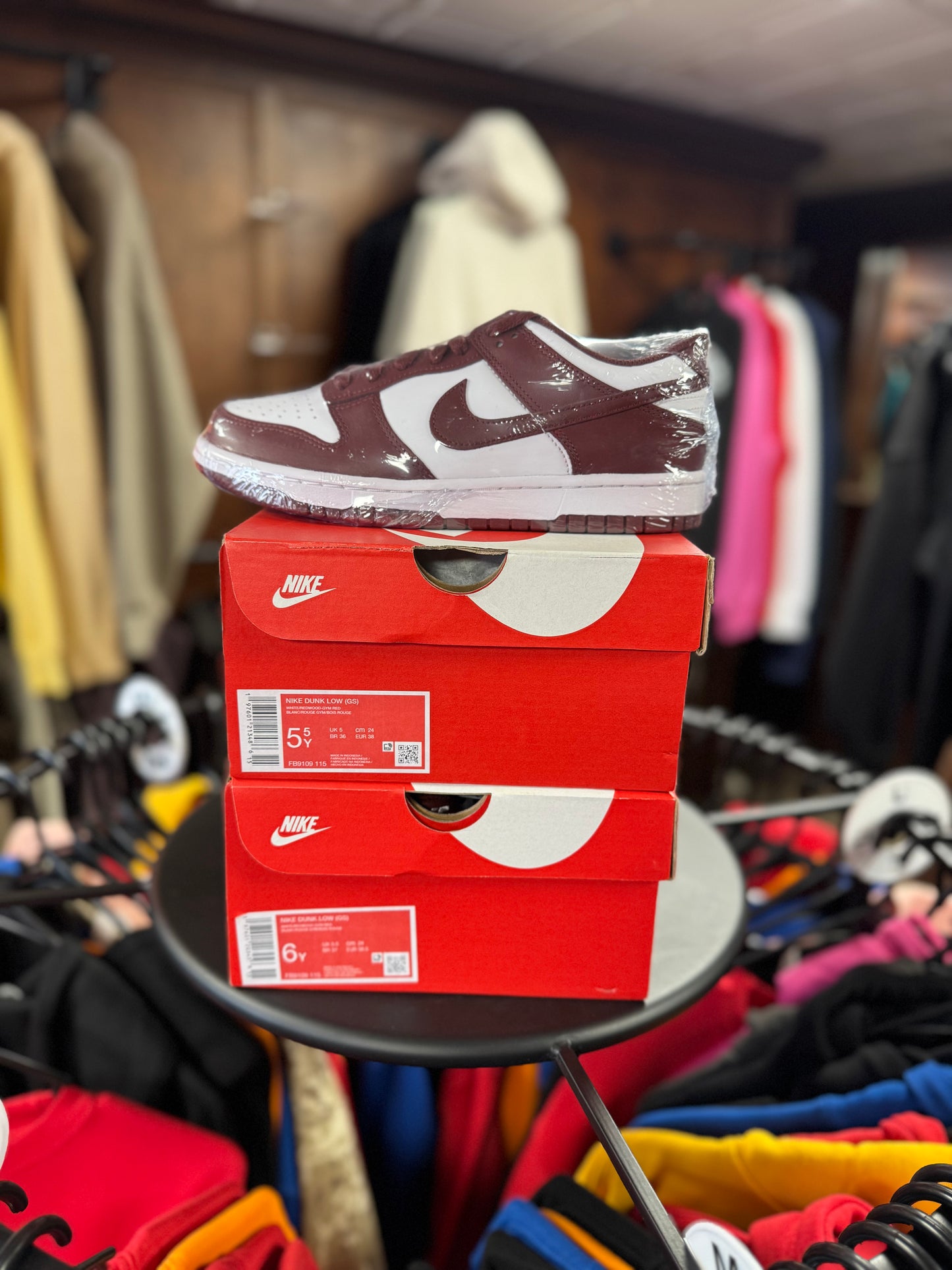 Nike Dunk Low GS (Redwood)