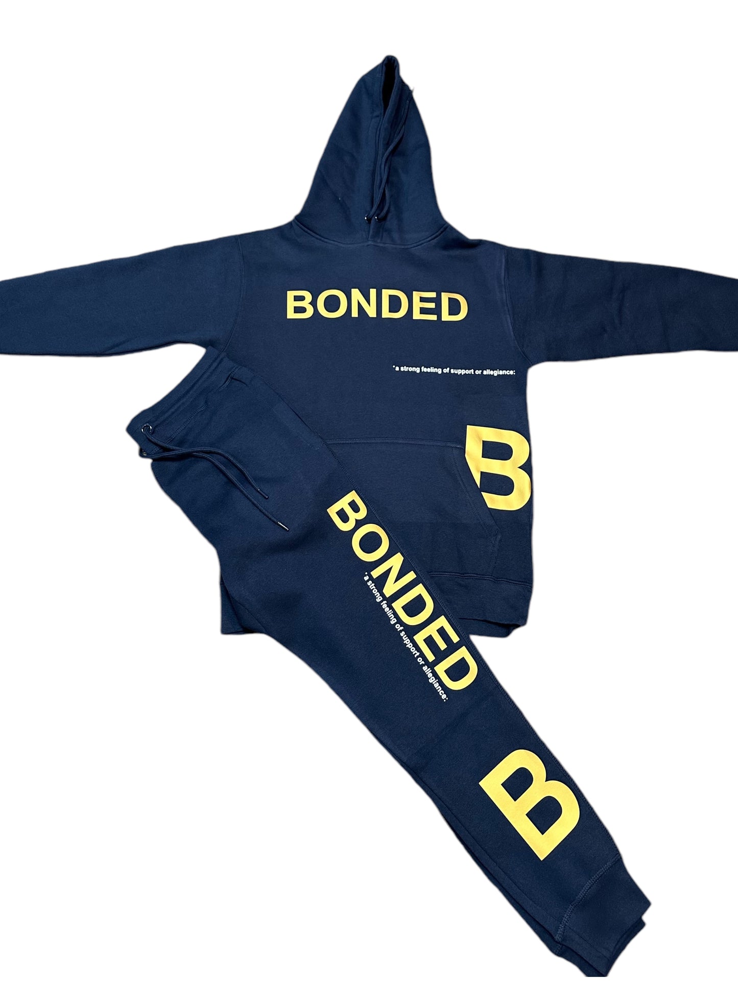 Wrap Around Jogger Set (Navy) Muti Colorways