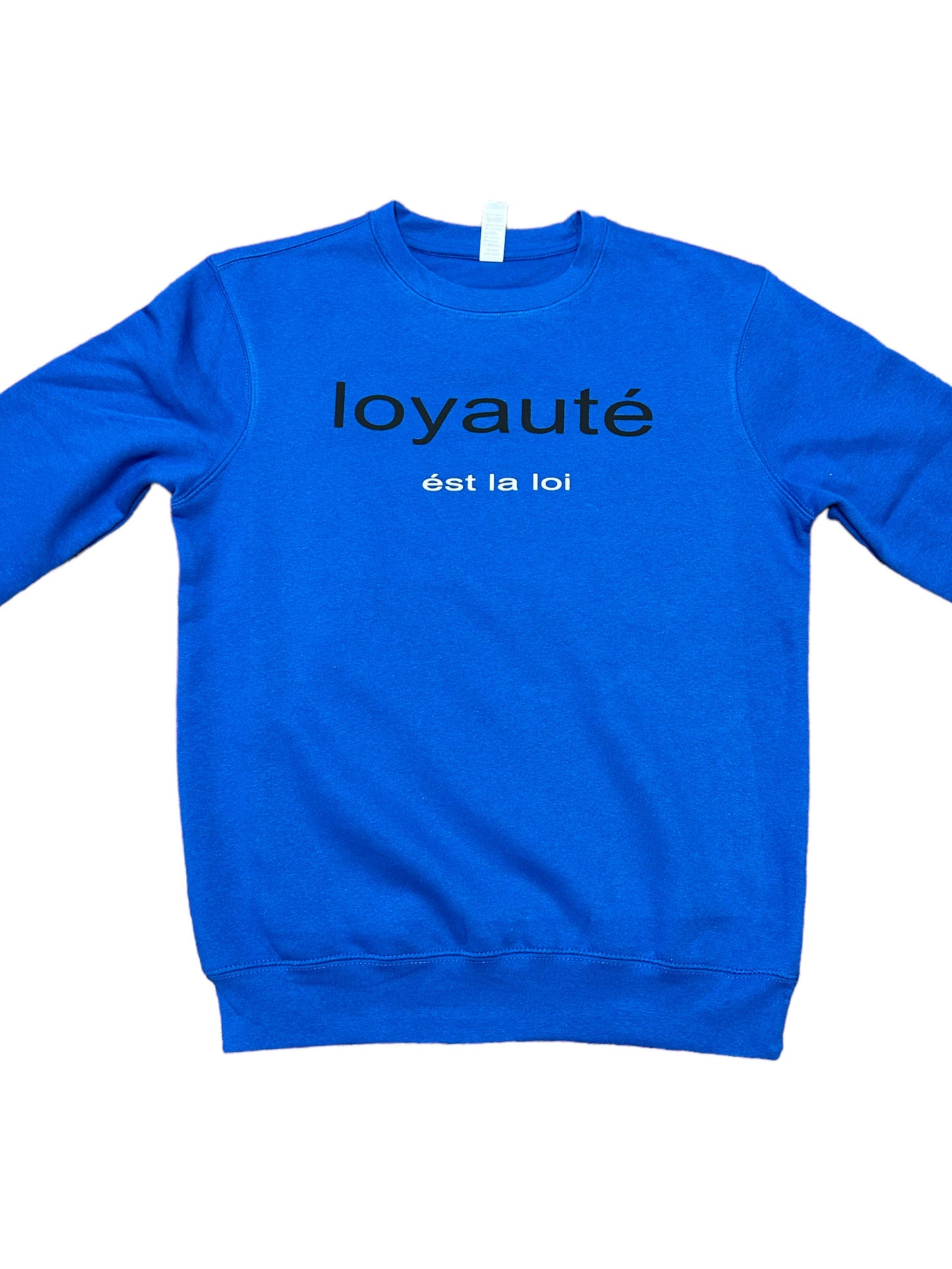 loyaute' Crew (Royal Blue)