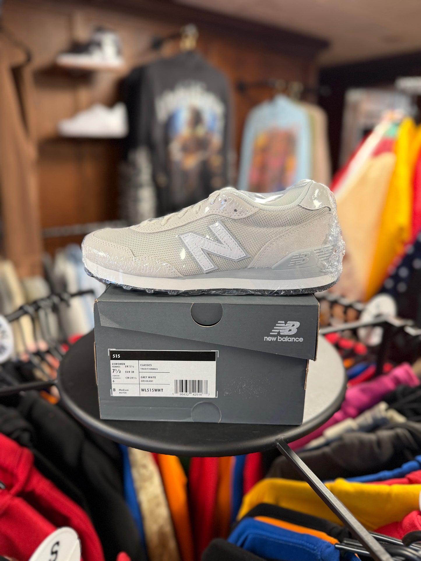 New Balance 515 Grey White
