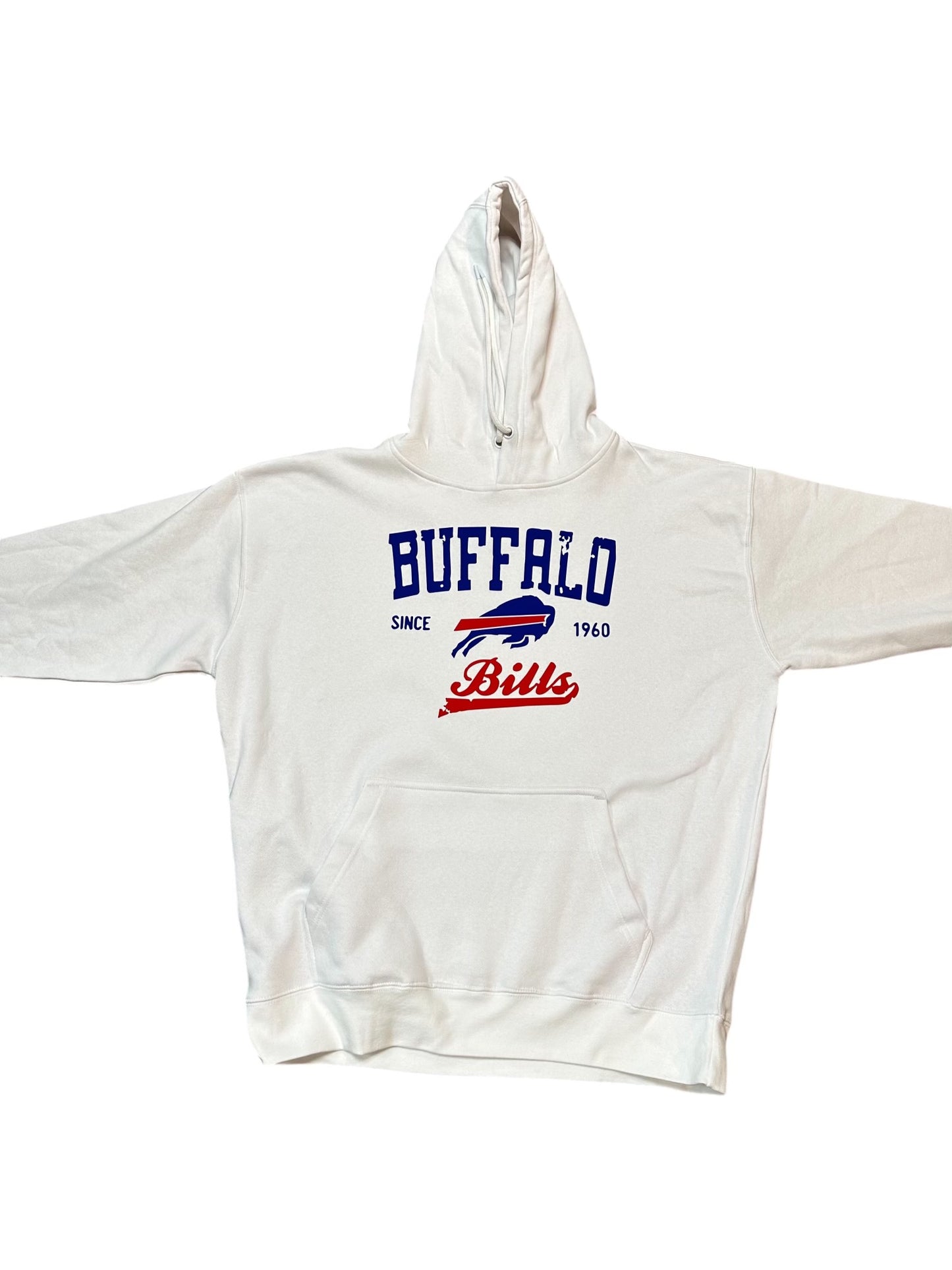 Vintage Bills Hoodie (White)
