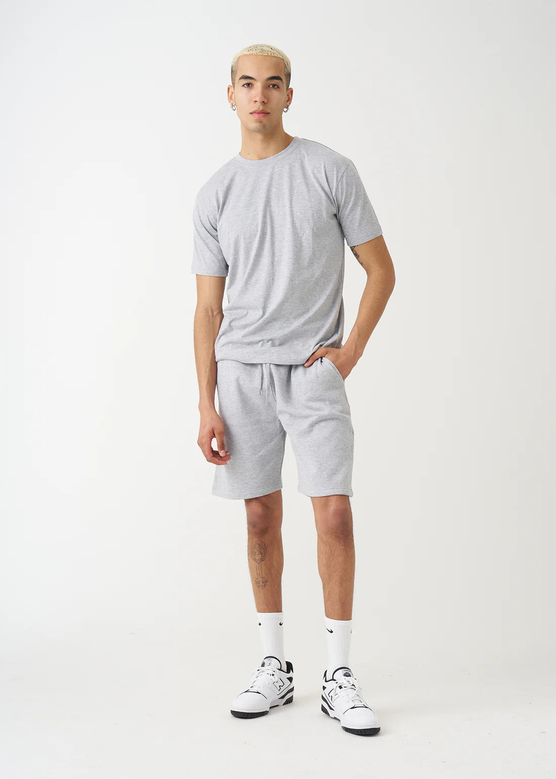 Blank Grey Short Set