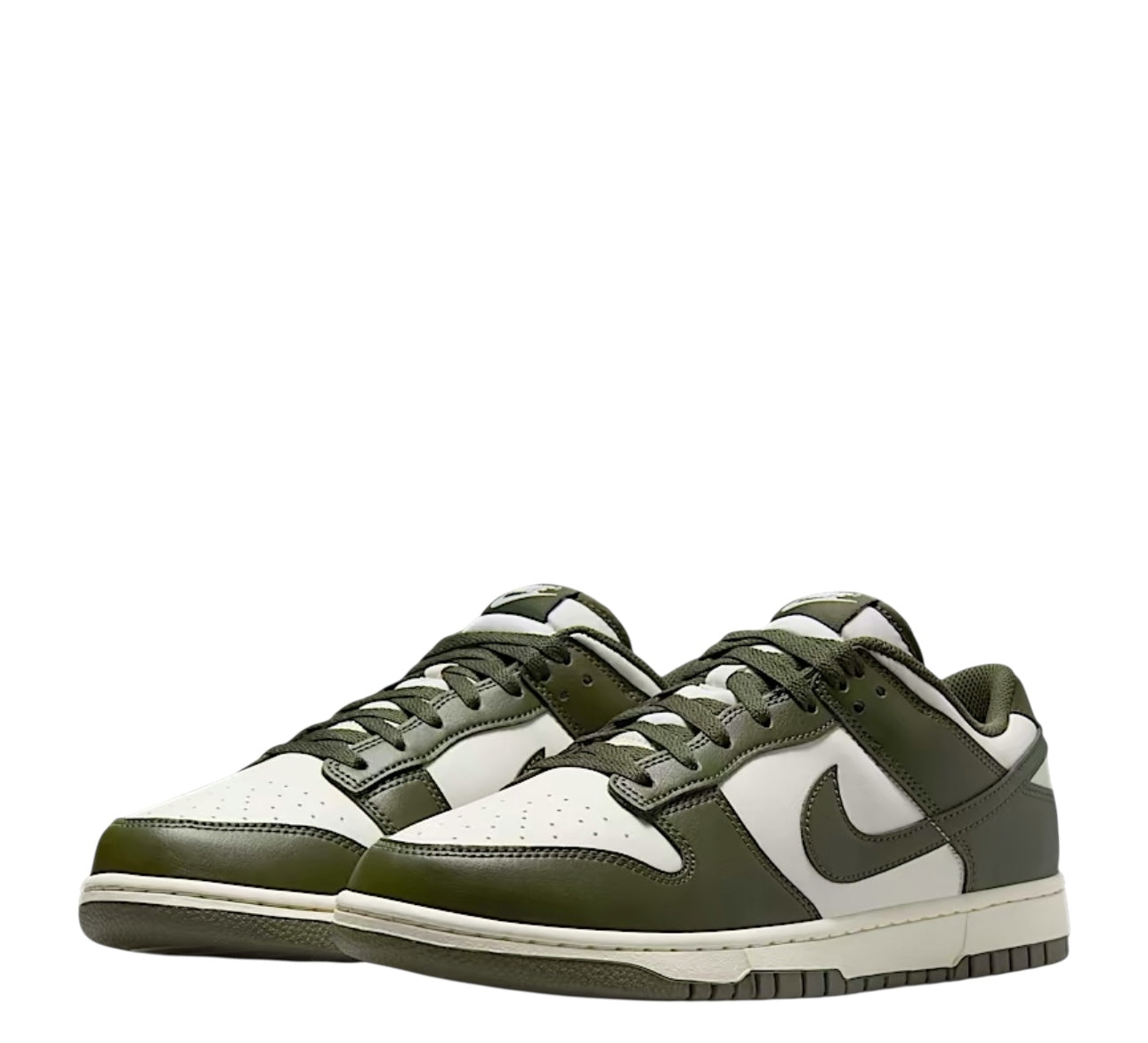 Nike Dunk Lows (Pale Ivory/Cargo Khaki)