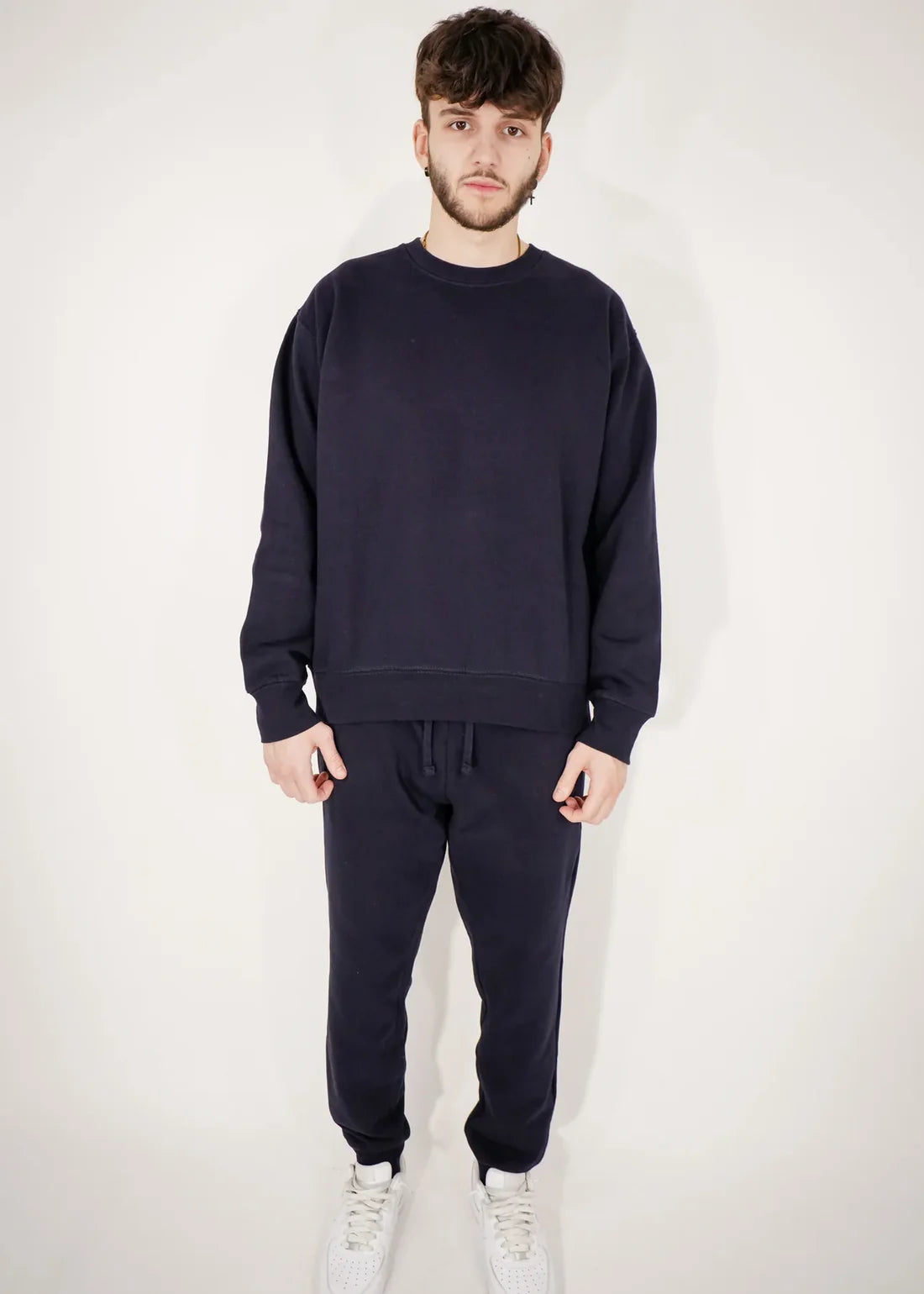 Blank Navy Crew Set