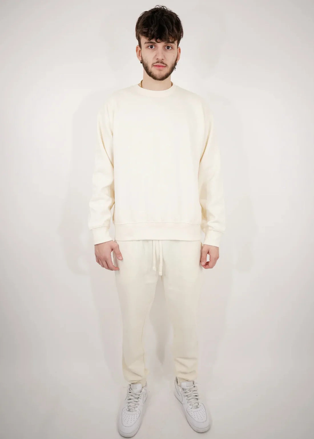 Blank Off White Crew Set