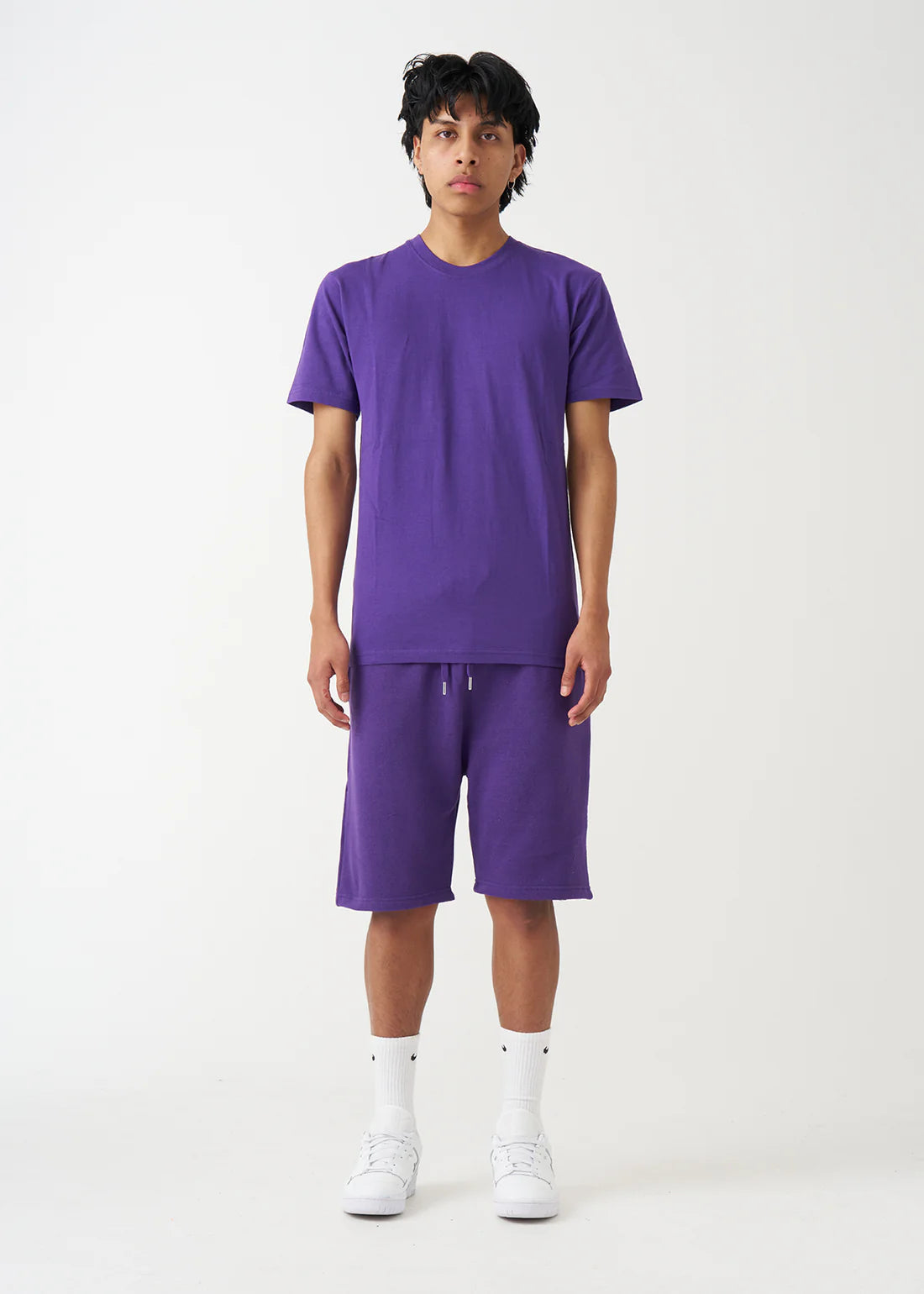 Blank Purple Short Set