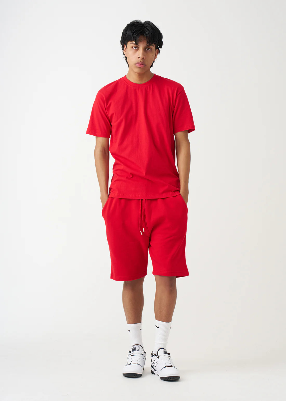 Blank Red Short Set