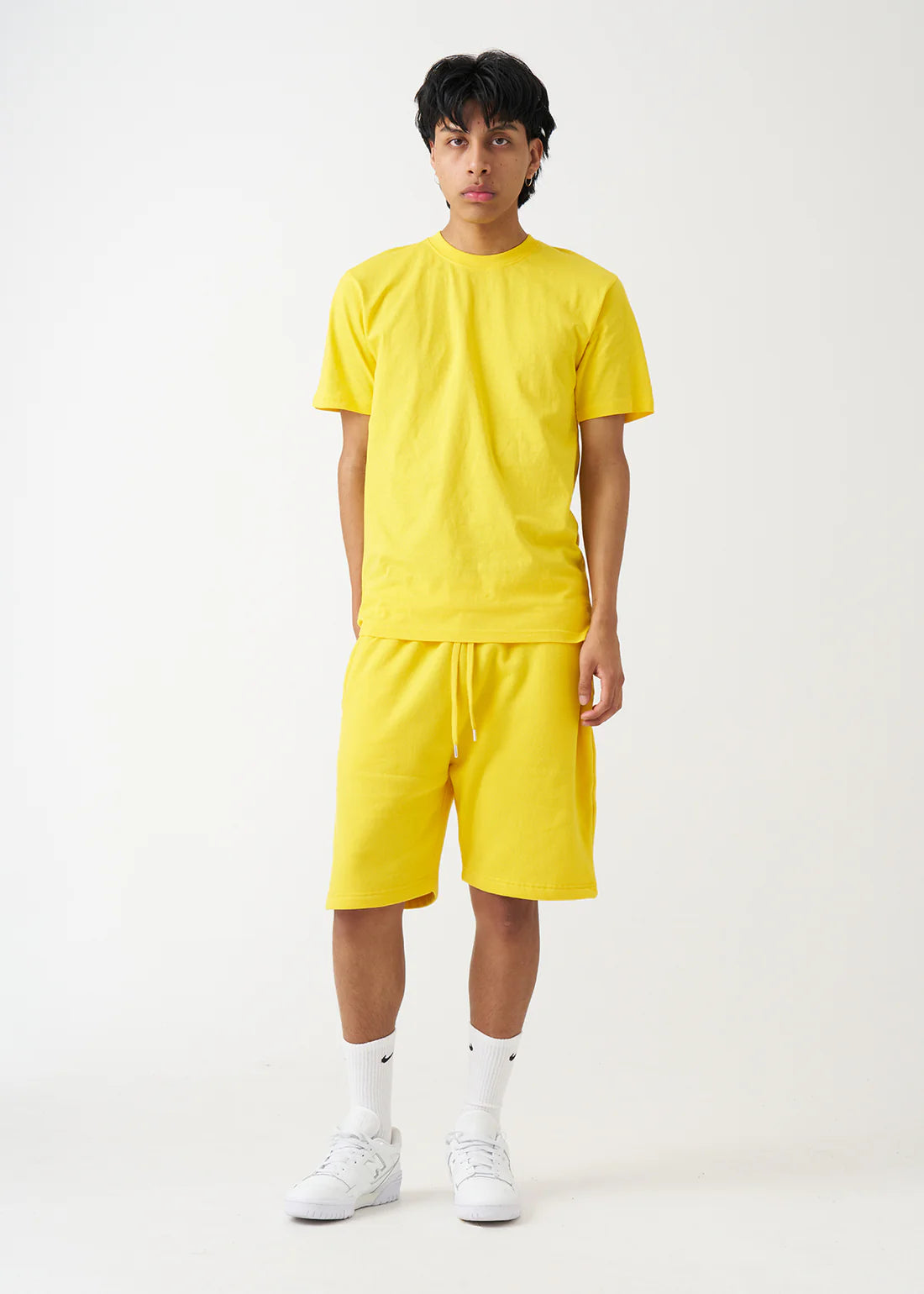Blank Yellow Short Set