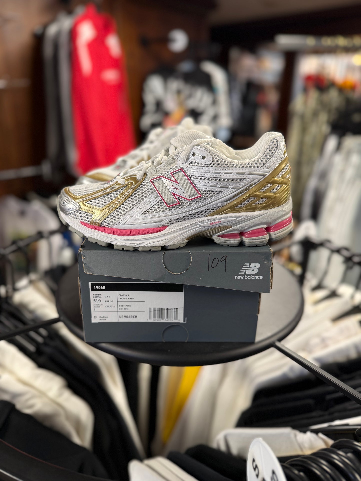 New Balance 1906R Silver Dragon Berry Gold (GS)