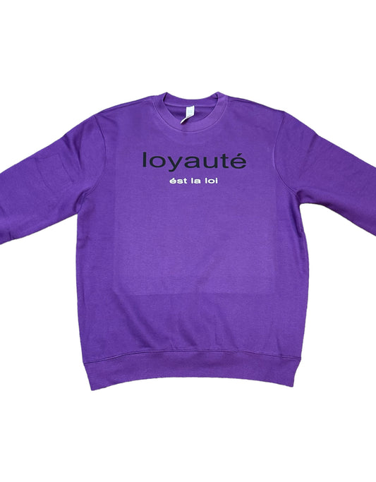loyaute' Crew (Grape)