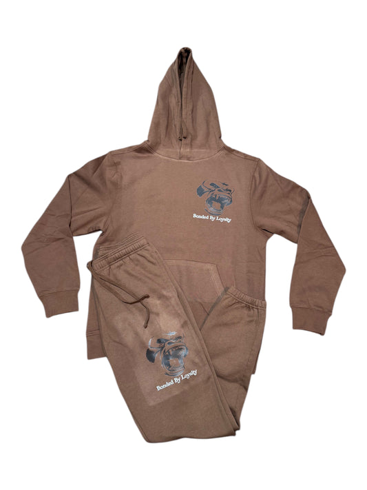 Bonded By Loaylty Growling Ape Jogger Set