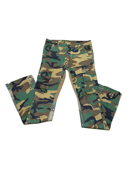 BondedByLoyalty Stacked Cargo Pants