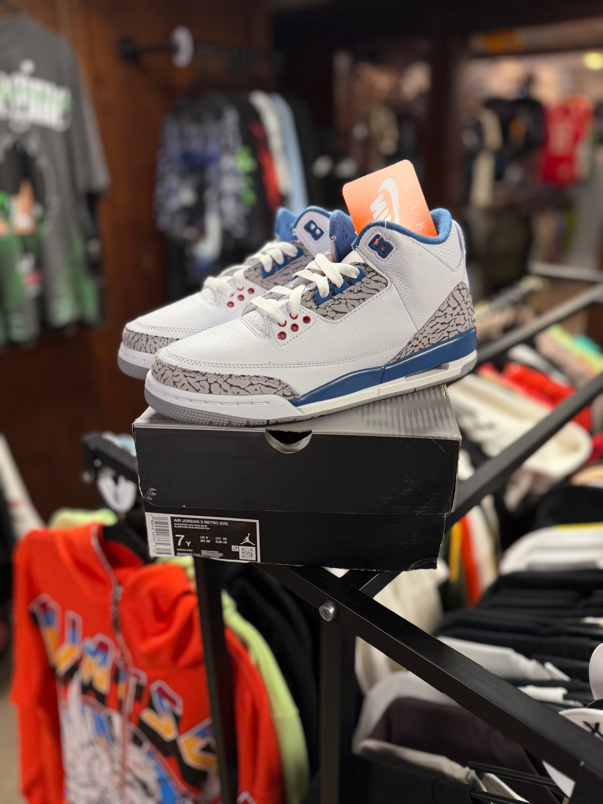 Jordan 3 Retro True Blue (GS)