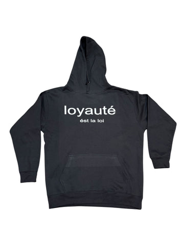 ENORMOUS loyaute’ Hoodie (Black)