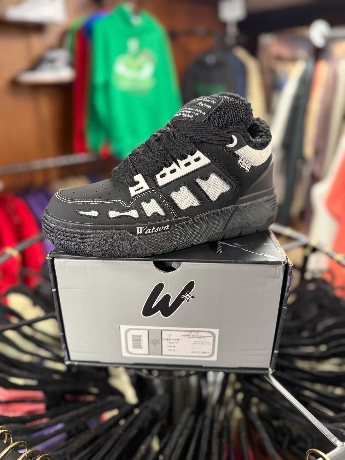 Watson Chunky Bones Black/White