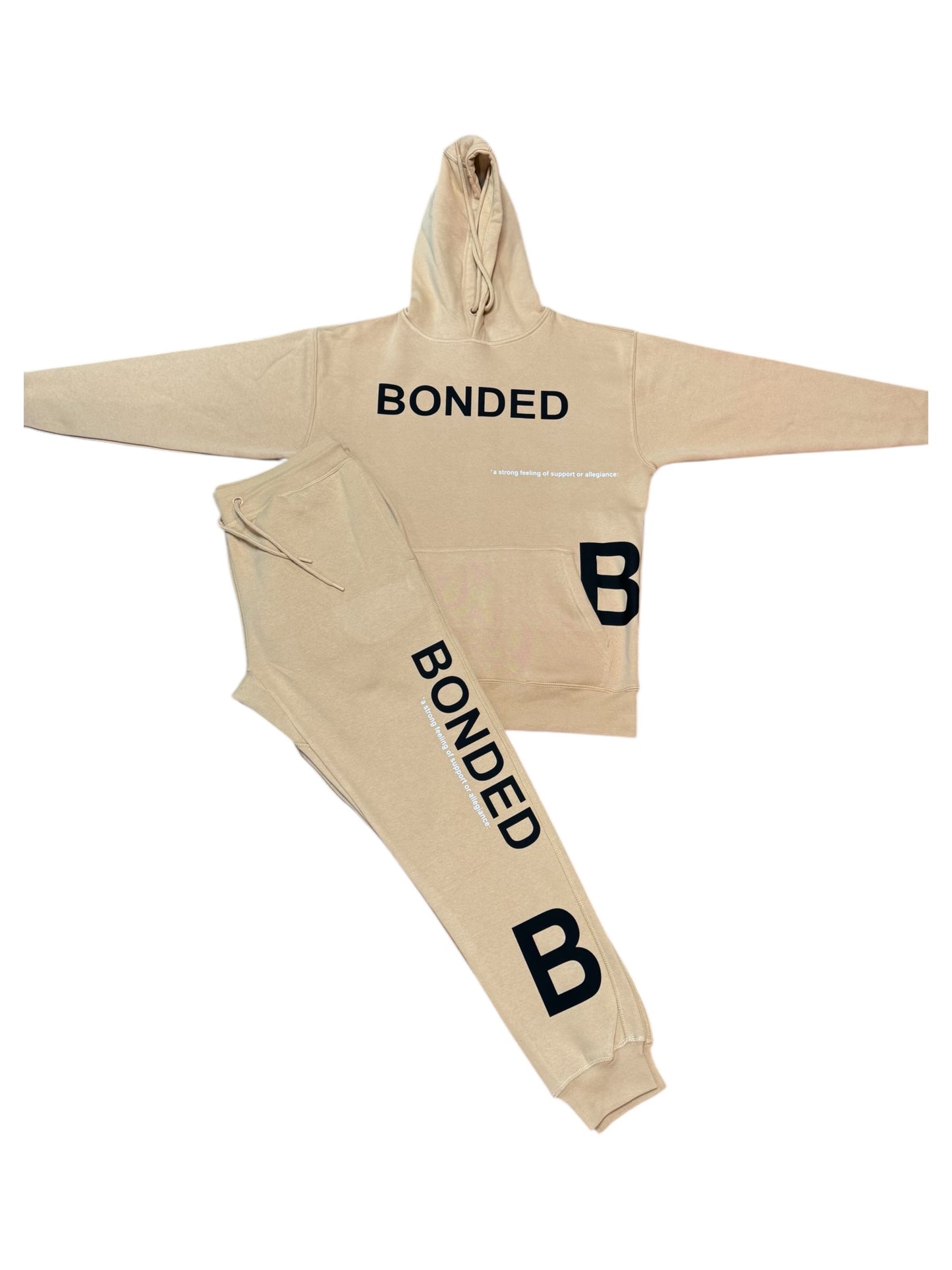 Wrap Around Jogger Set (Sand)