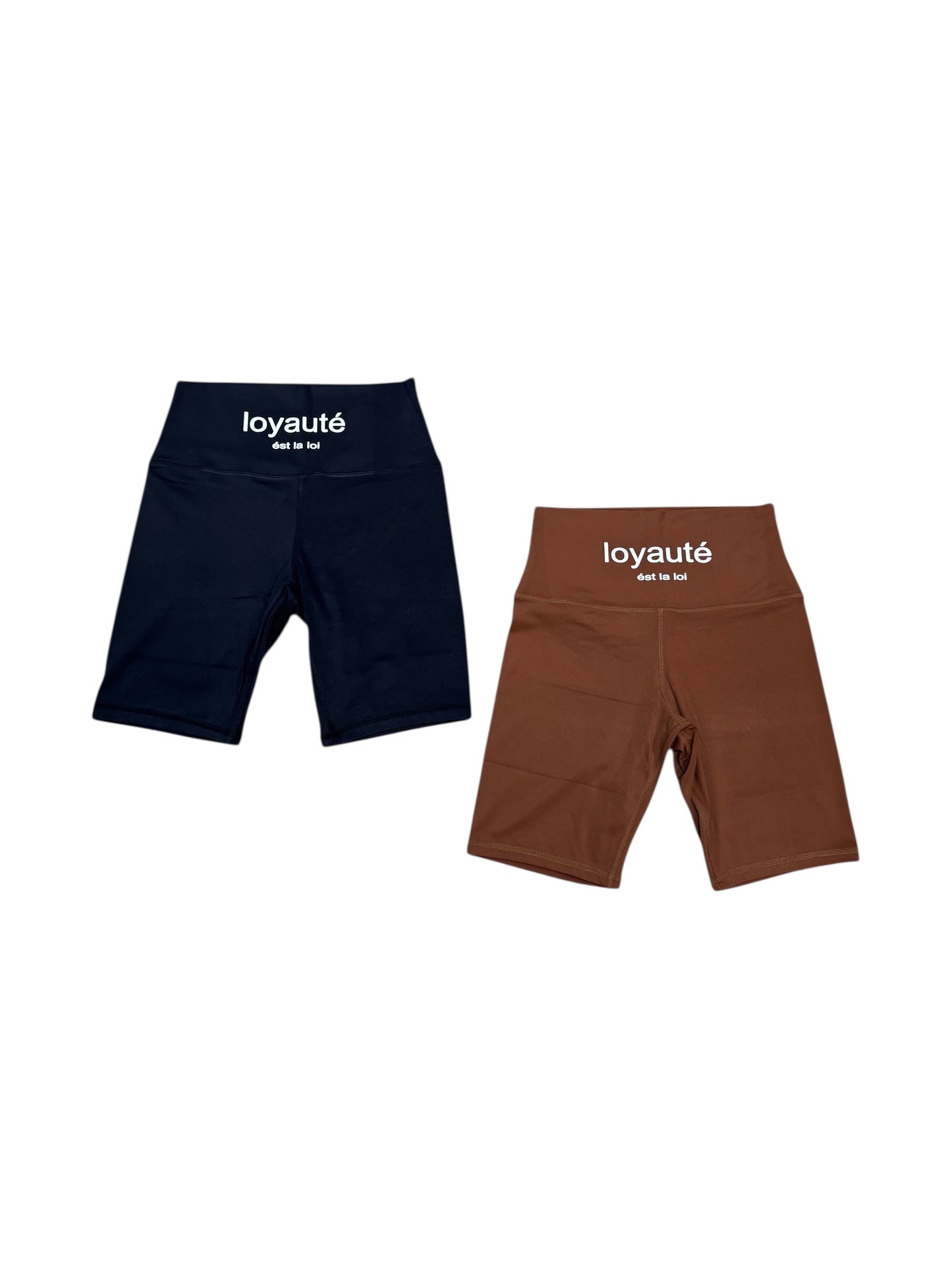 loyaute' High Waisted Biker Shorts