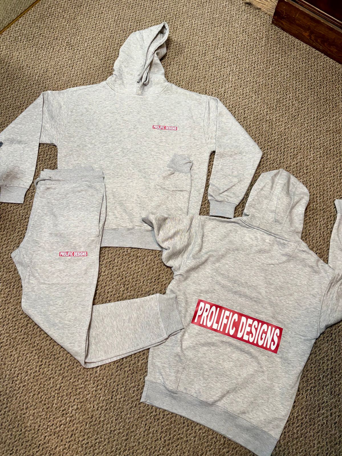 Prolific Designs Jogger Set (Grey)