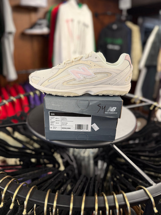 New Balance 204L White Pink