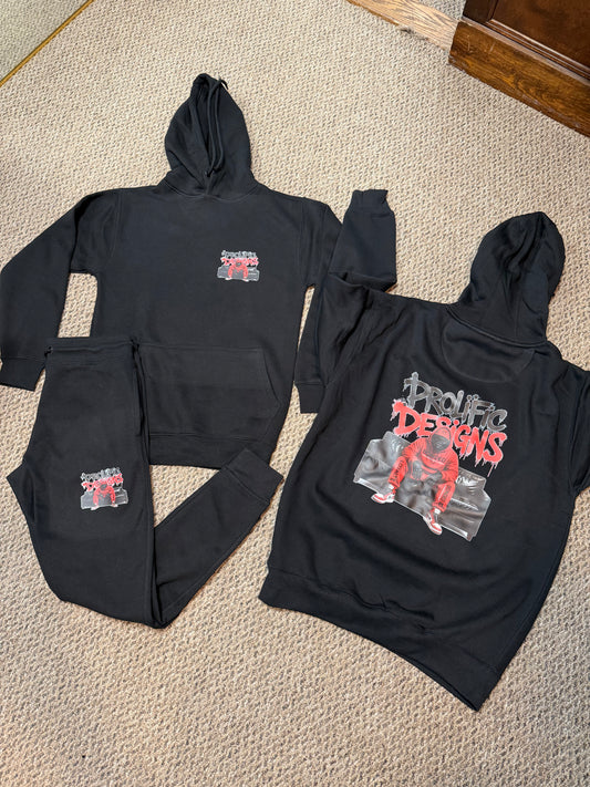 Prolific Designs Jogger Set (Black)