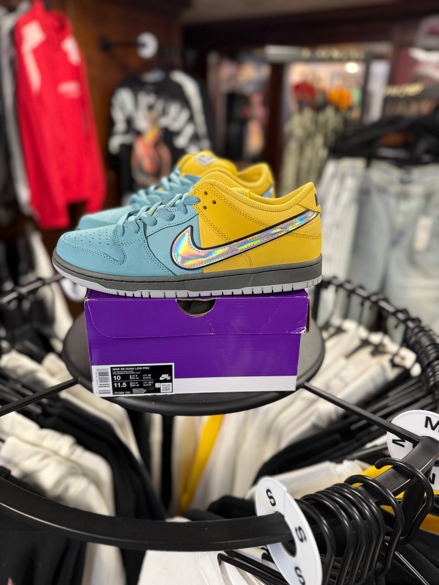 Nike SB Dunk Low Pro Muni Lightening Denim Turquoise