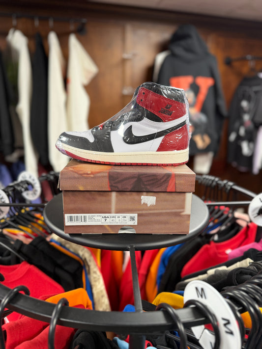 Jordan 1 Retro High OG Black Toe Reimagined