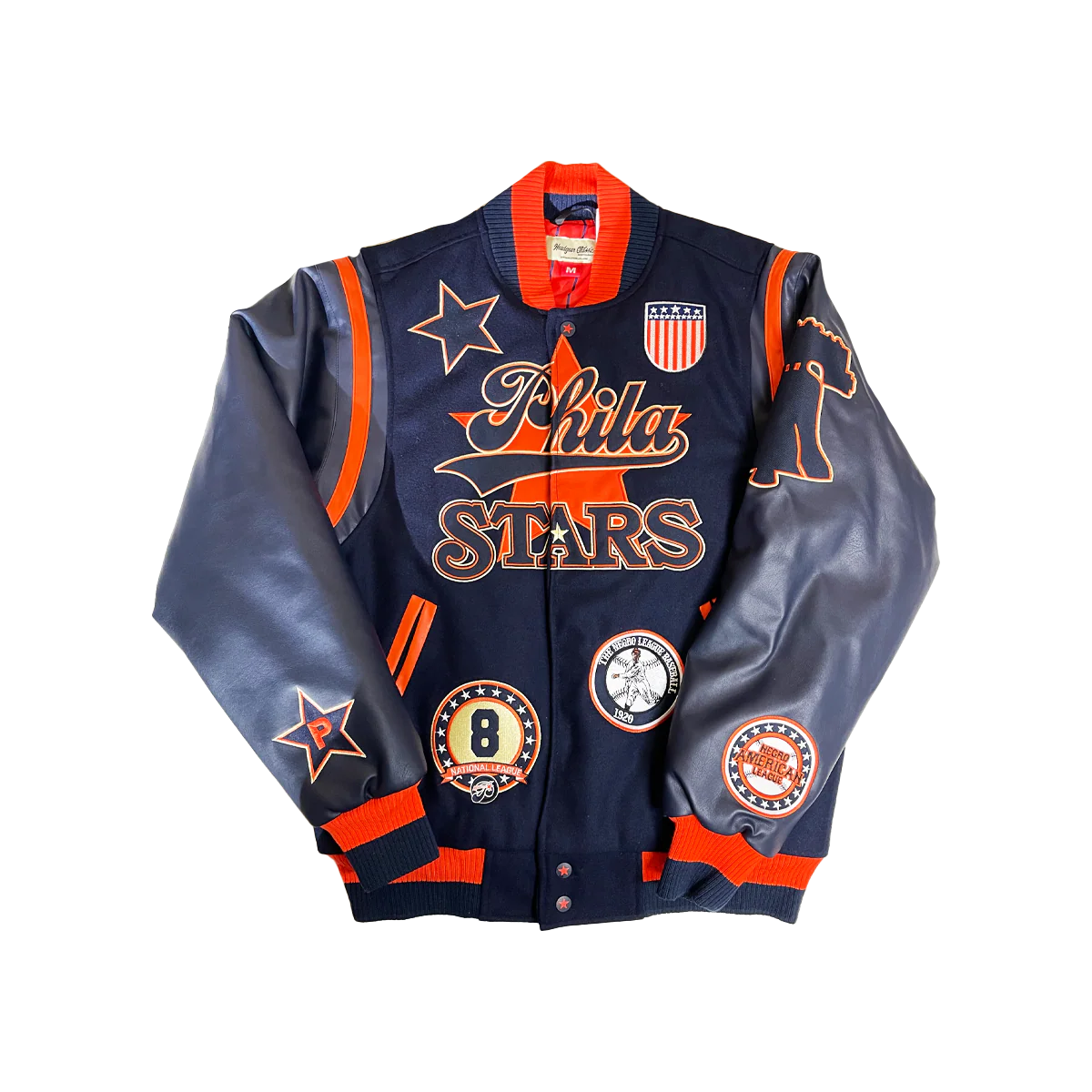 PHILA STARS VARSITY JACKET (BLUE)