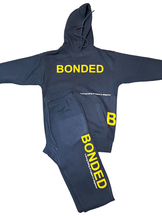 Wrap Around Jogger Set (Navy)