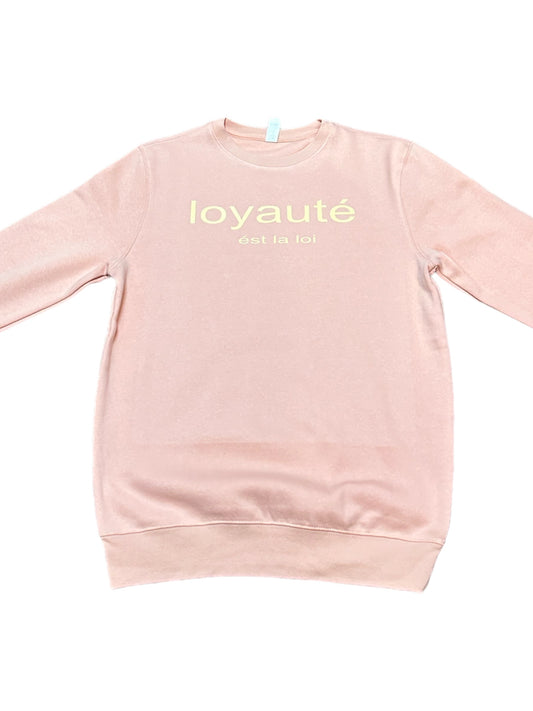 loyaute' Crew (Rose Gold)