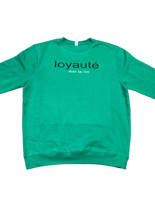 loyaute' Crew (Green)