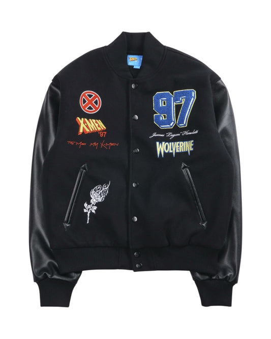Civil regime X-Men ‘97 Wolverine Slash Varsity Bomber Jacket
