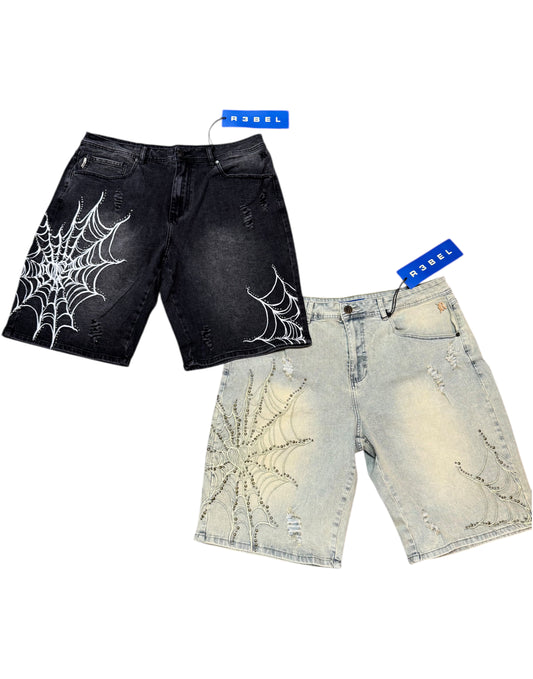 Rebel Denim Jorts (2 Colorways)